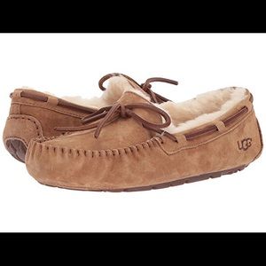 UGG Dakota moccasin slippers chestnut size 7